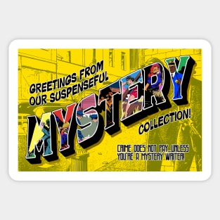 Library Week Postcard - Mystery Sticker